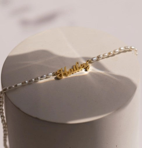 ichelona™ Personalisierte Perlenkette mit Namen