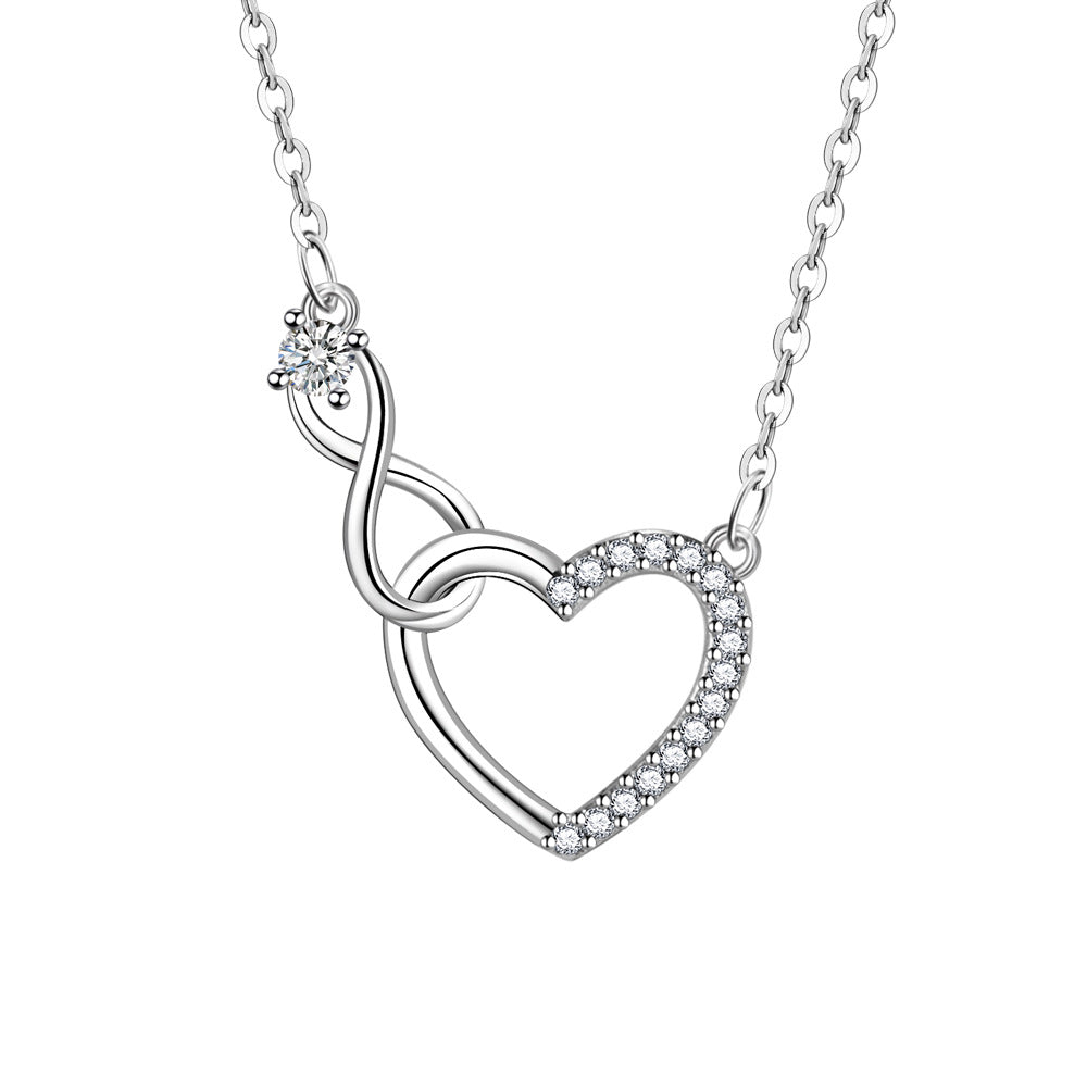 ichelona™ 925 Sterling Silber Herzkette