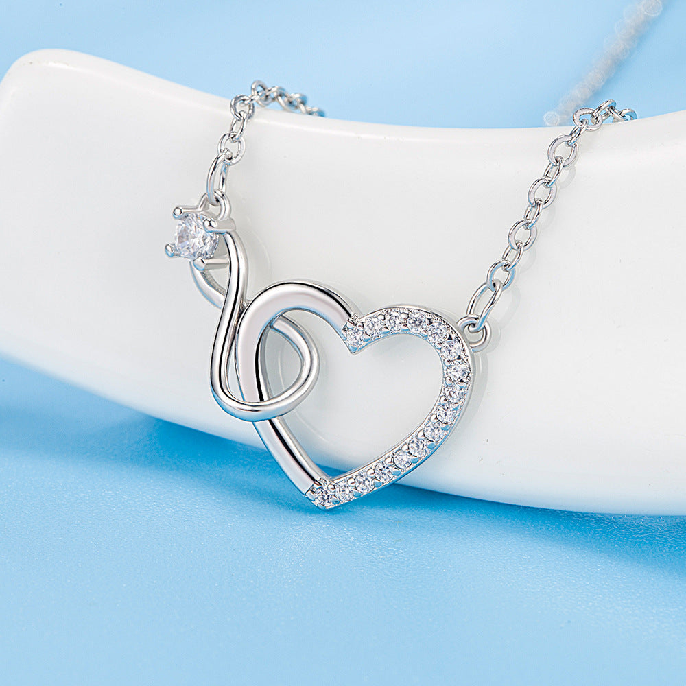 ichelona™ 925 Sterling Silber Herzkette
