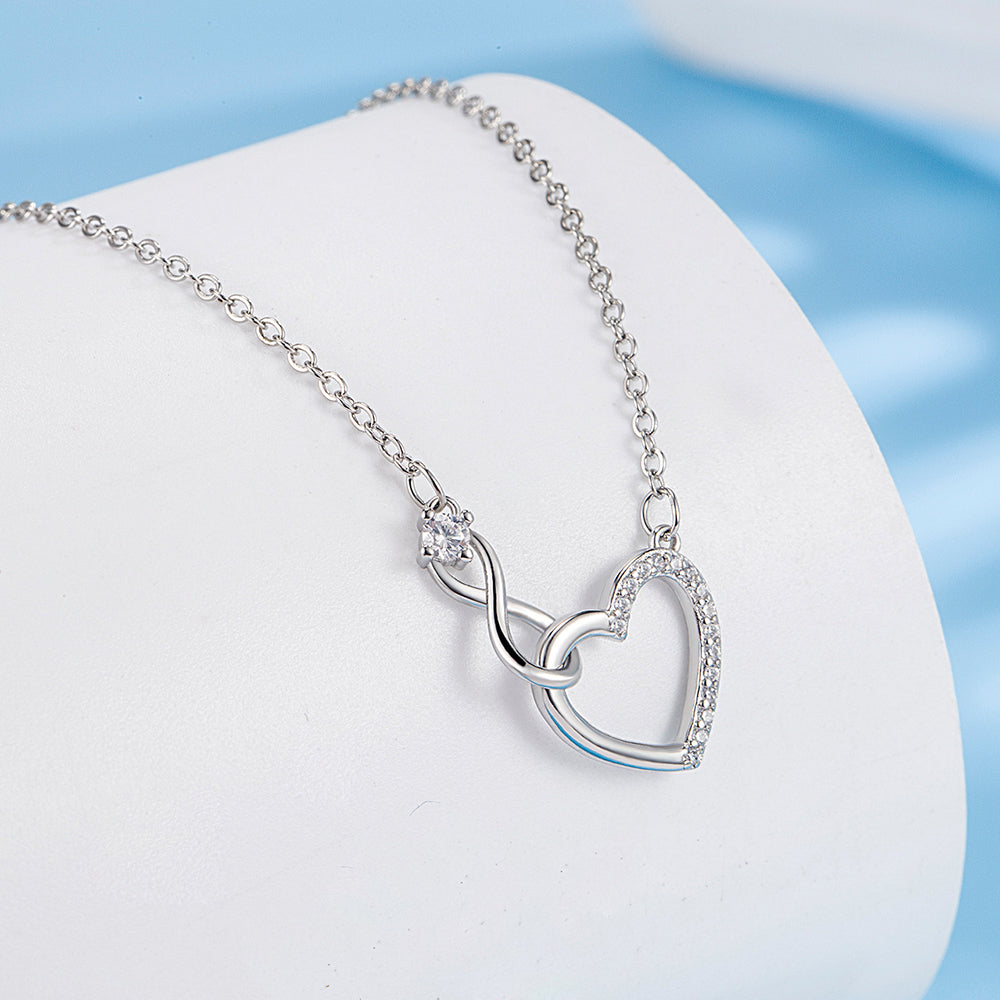 ichelona™ 925 Sterling Silber Herzkette