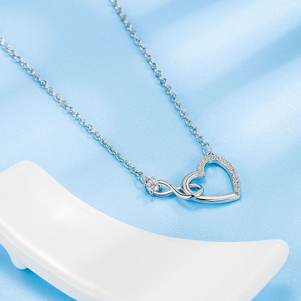 ichelona™ 925 Sterling Silber Herzkette