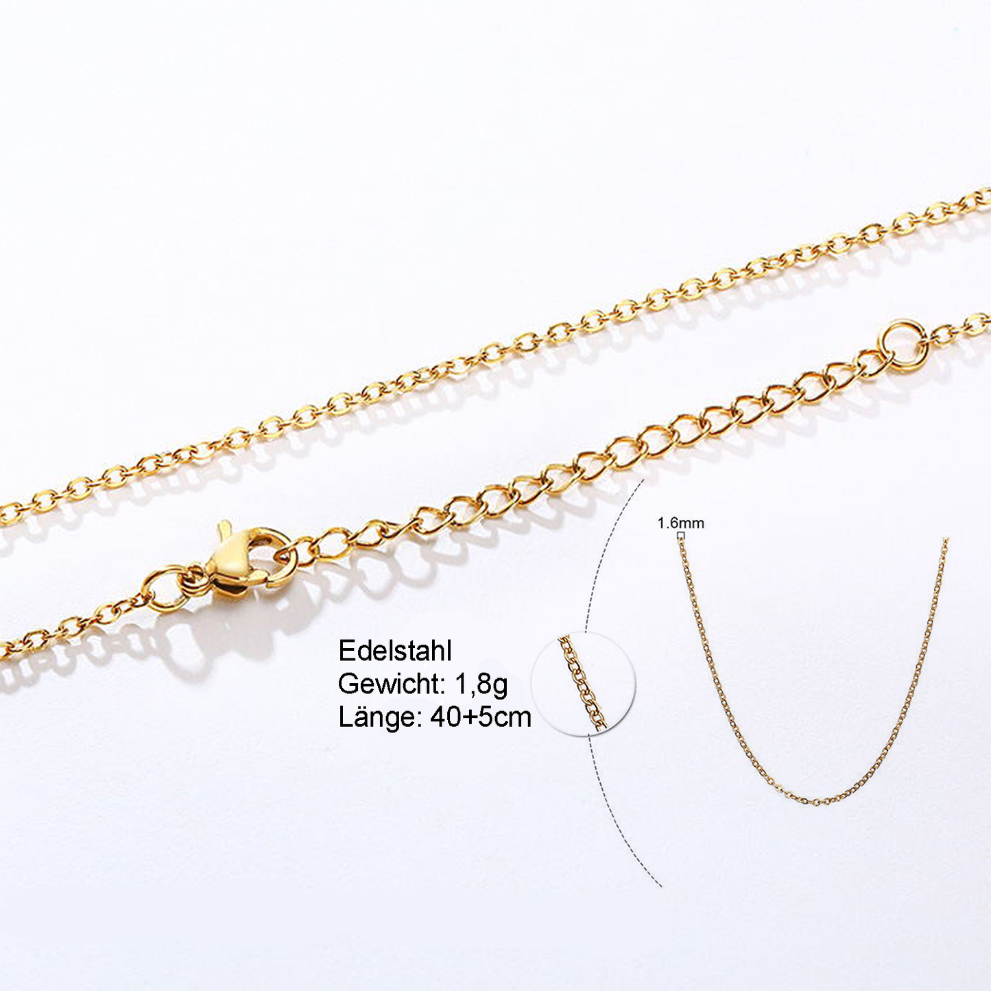 ichelona™ Buchstabenkette "shiny"