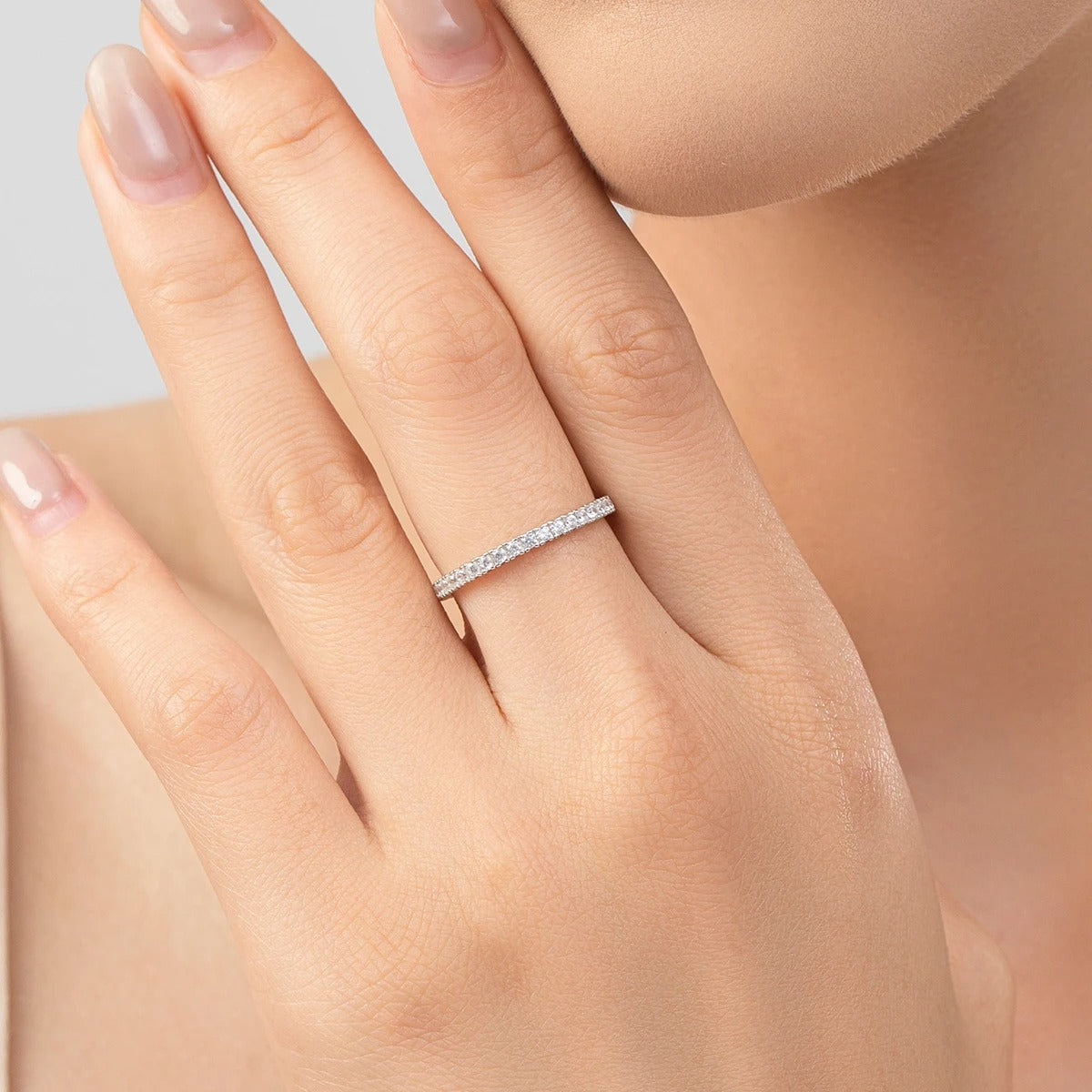 ichelona™ Crystal Zirkonia Ring aus 925 Silber