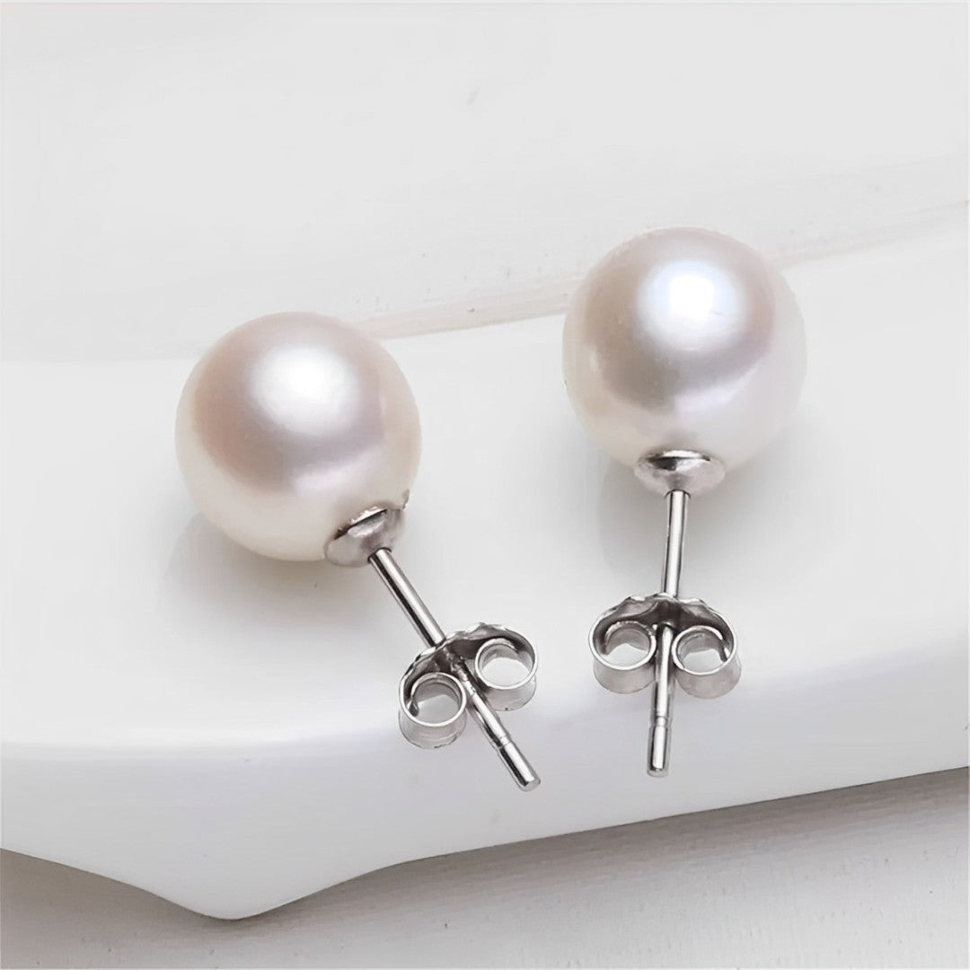 ichelona™ Perlenohrringe aus 925 Silber