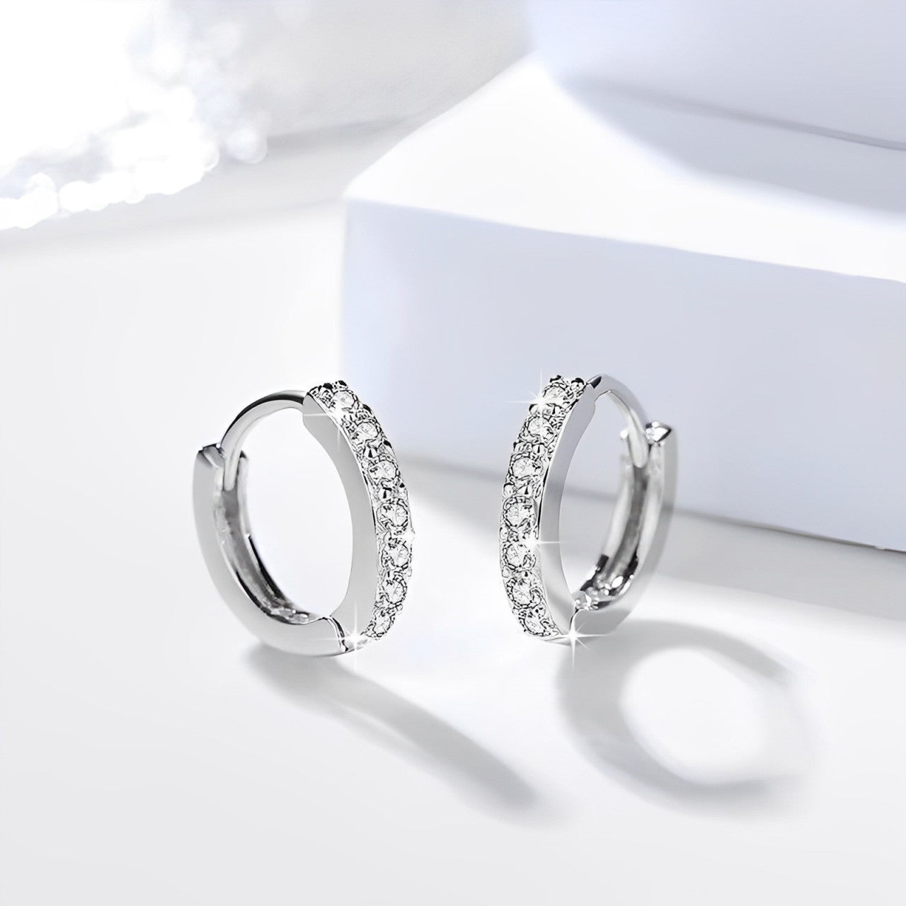 ichelona™ Funkelnde Ohrringe aus 925 Silber