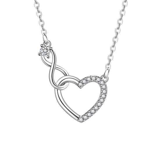 ichelona™ 925 Sterling Silber Herzkette