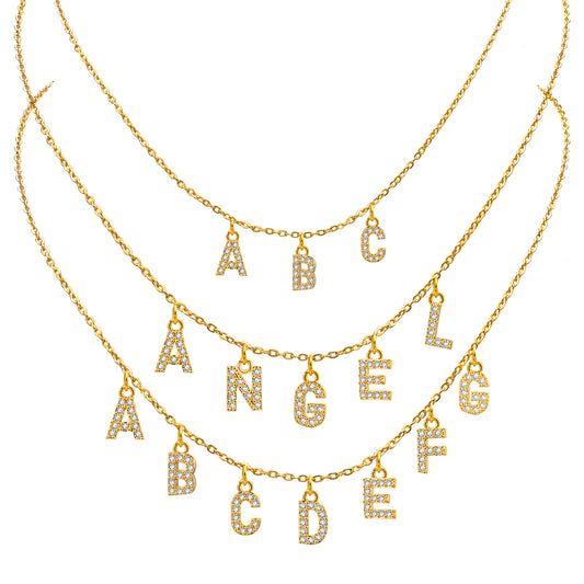 ichelona™ Buchstabenkette "shiny"